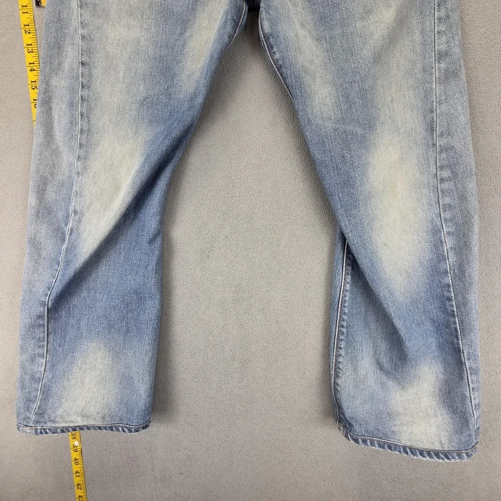 Vintage Levis Engineered Jeans 10th Anniversary Altered‎ Hem Stains Fits 30x27